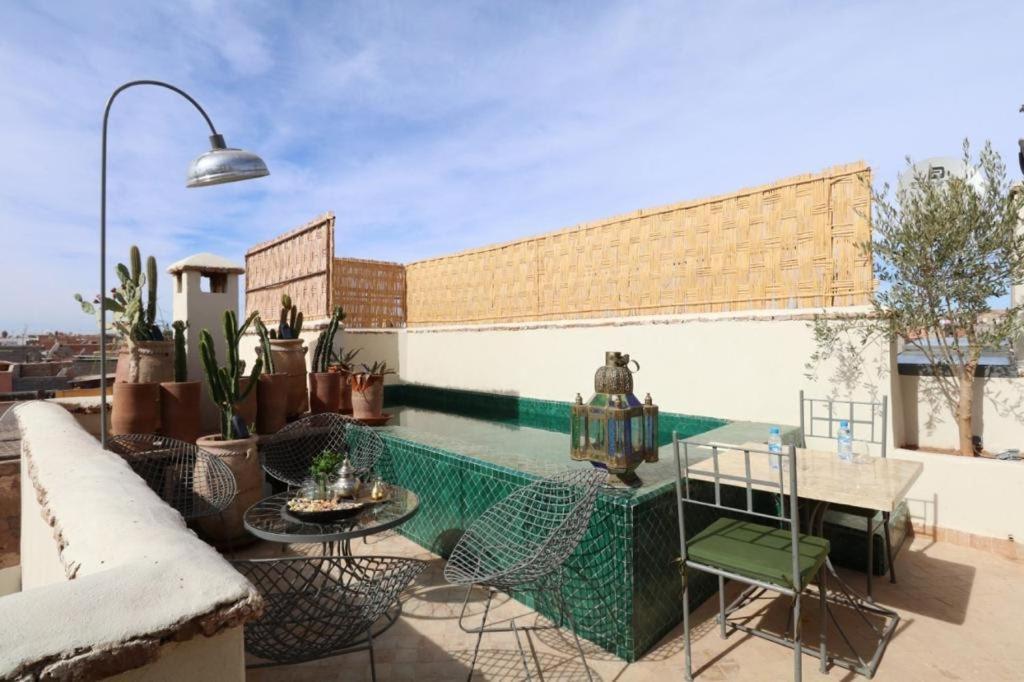103Riad Pool Rooftop & Hammam Marrakesh Eksteriør billede